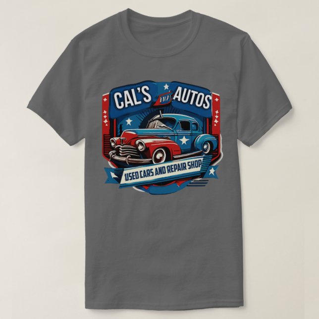 Cals Auto T-Shirt (Design Front)