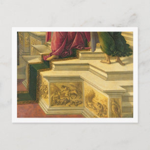 Calumny of Apelles: detail showing part of the pod Postcard