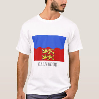 Calvados flag with name T-Shirt