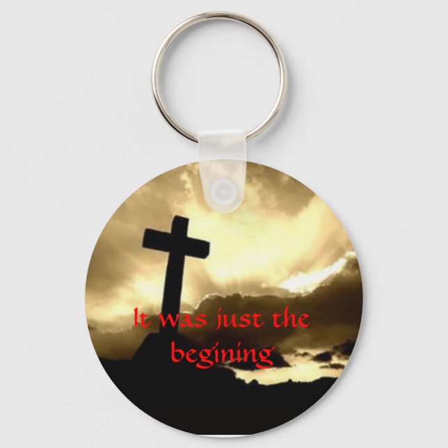 Calvary cross Key Chain (Front)
