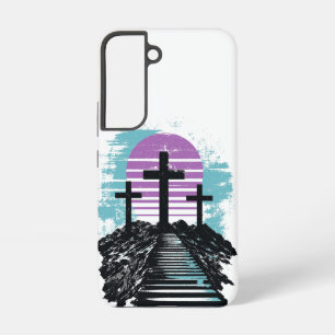 Calvary Golgotha it is finished Modern Christian Samsung Galaxy Case