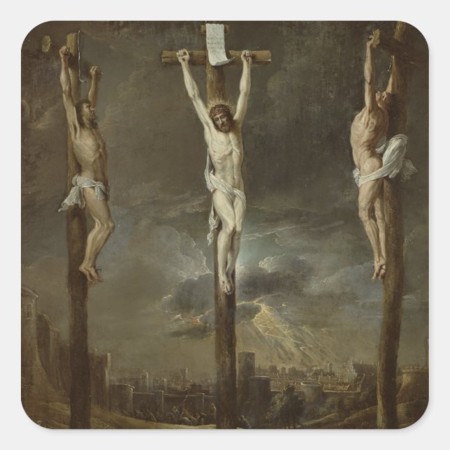 Calvary Square Sticker (Front)