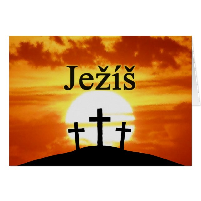 Calvary Sunrise Ježíš (Front Horizontal)
