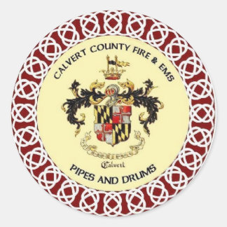 Calvert County Pipes and Drums Sticker