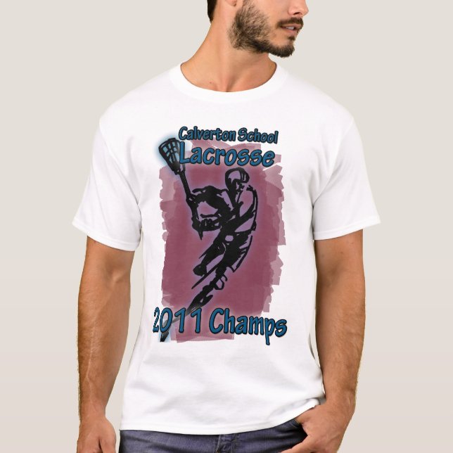 Calverton School Lacrosse Champs Tee (Front)