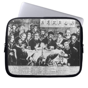 Calvin and Luther (engraving) Laptop Sleeve