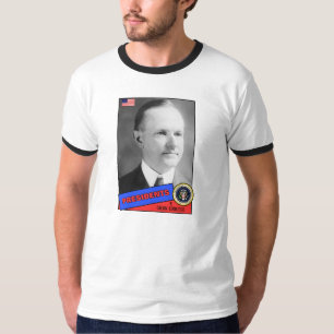 Calvin Coolidge Baseball Card T-Shirt