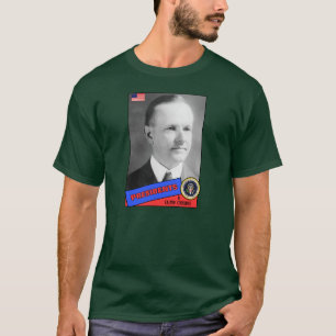 Calvin Coolidge Baseball Card T-Shirt