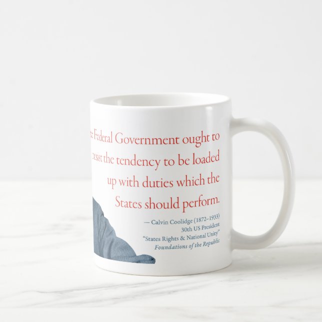Calvin Coolidge Mug #18 (Right)