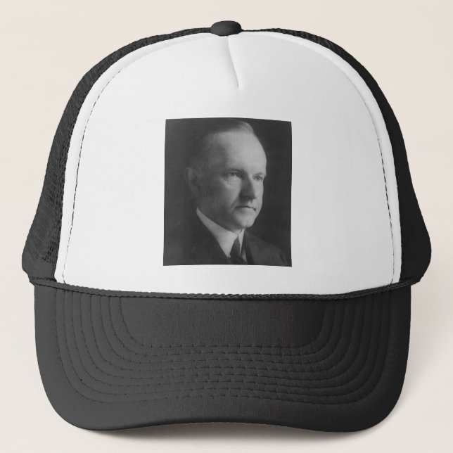 Calvin Coolidge Trucker Hat (Front)