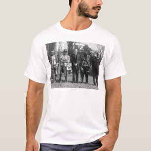 Calvin Coolidge with Osage Indians Photograph T-Shirt