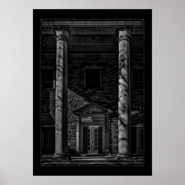 Calvin Presbyterian Church No 1 with Border Poster (Front)