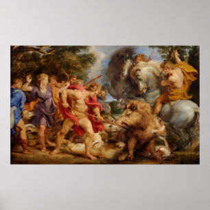 Calydonian Boar Hunt Poster