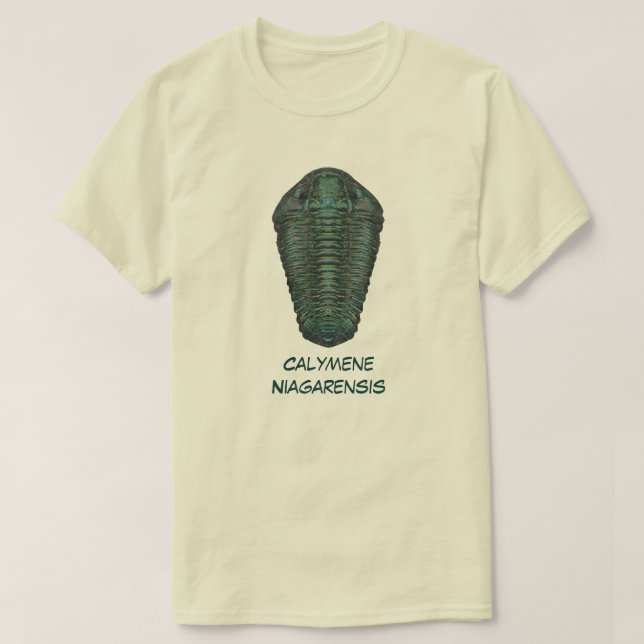 Calymene Niagarensis Trilobite T-Shirt (Design Front)