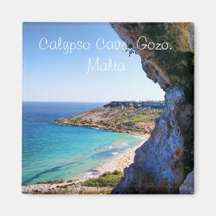 Calypso Cave in Malta Magnet