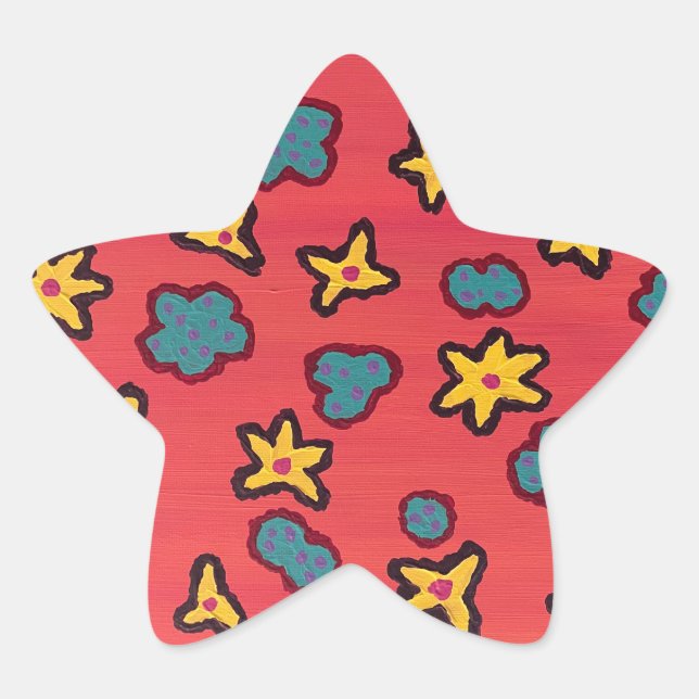 Calypso star sticker (Front)
