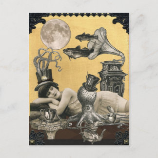 Calypso Steampunk Postcard