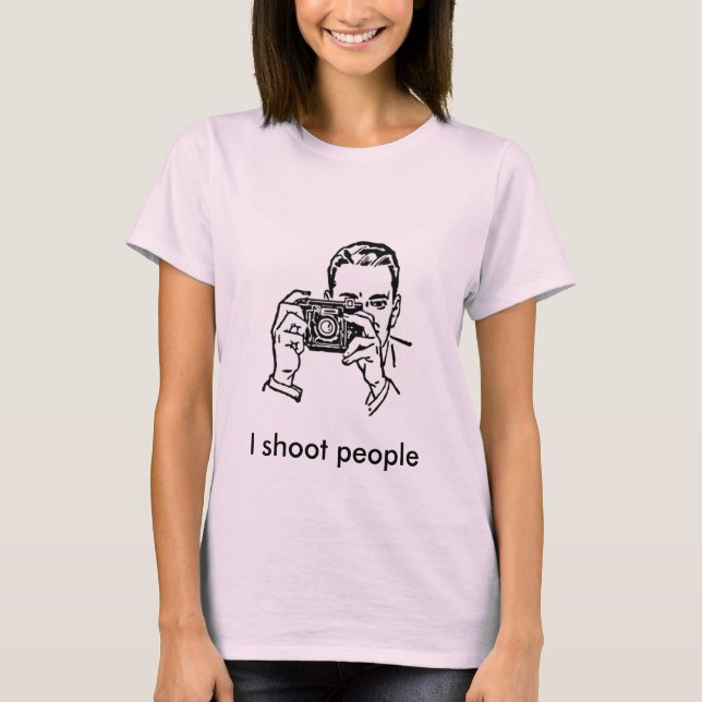 cam2, I shoot people T-Shirt (Front)