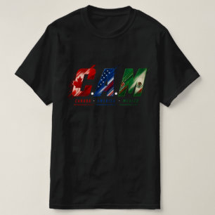 CAM 26 Host Nations Soccer Fan T-Shirt