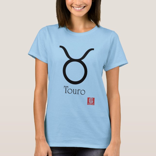 Cam.Fem.Símbolo/Touro T-Shirt (Front)