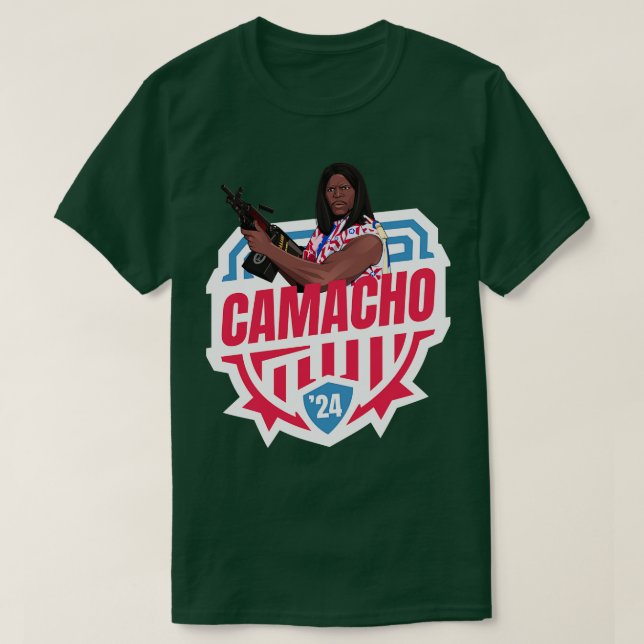 Camacho 2024 Idiocracy T-Shirt (Design Front)