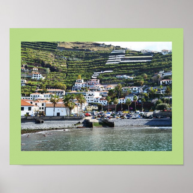 Camara de Lobos, Madeira Poster (Front)
