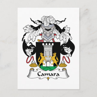Camara Family Crest Postcard