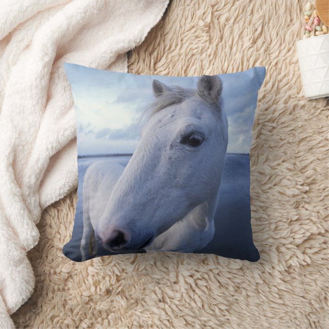 Camargue Horse Cushion (Blanket)