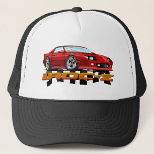 CAMARO_IROC_Z_red Trucker Hat