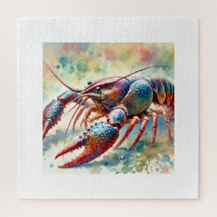 Cambarus in natural light 041024AREF111 - Watercol Jigsaw Puzzle