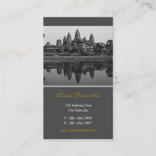 Cambodia Angkor Wat Photo Custom Profile Card