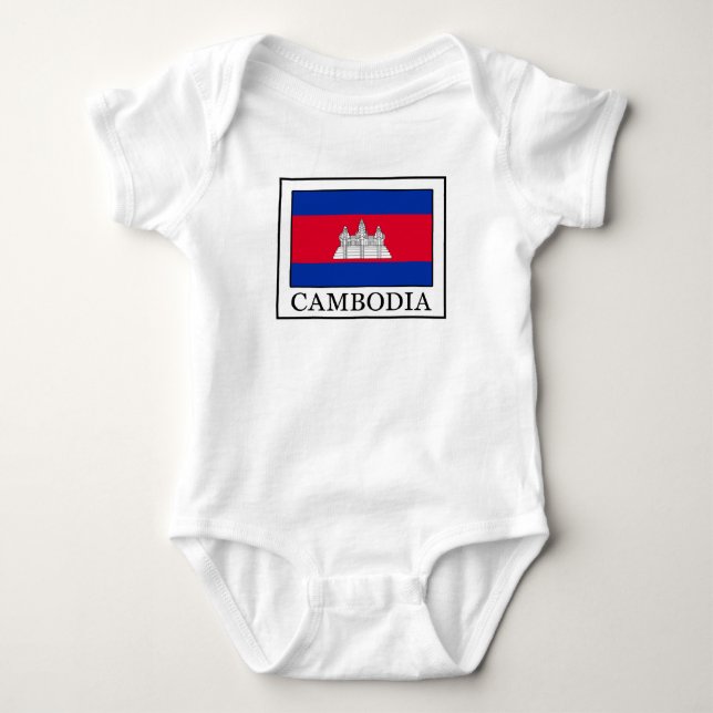 Cambodia Baby Bodysuit (Front)