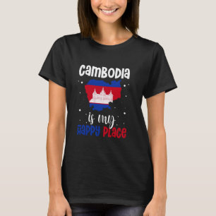 Cambodia Cambodian Flag 1 T-Shirt