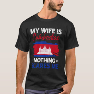 Cambodia Cambodian Flag 6 T-Shirt