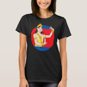 Cambodia Cambodian Khmer Traditional Dance Apsara  T-Shirt