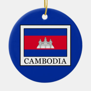Cambodia Ceramic Tree Decoration