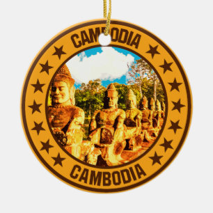 Cambodia                                           ceramic tree decoration