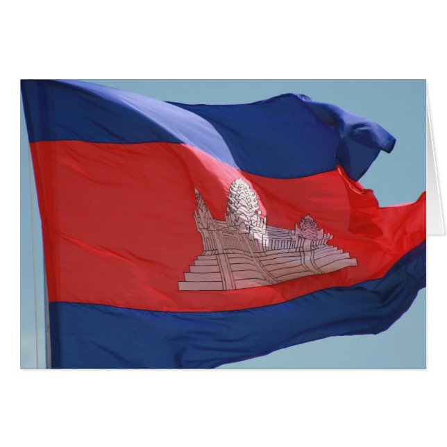cambodia flag (Front Horizontal)