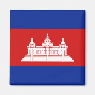 Cambodia Flag Magnet