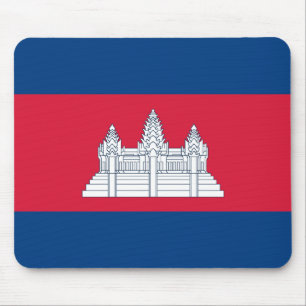 Cambodia Flag Mouspad Mouse Pad