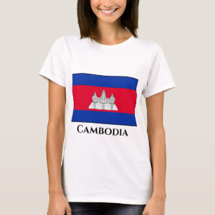 Cambodia Flag T-Shirt