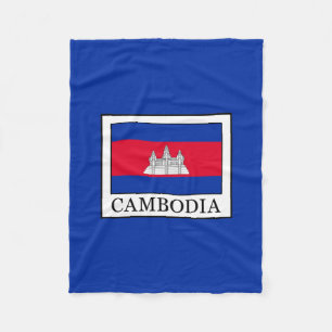 Cambodia Fleece Blanket