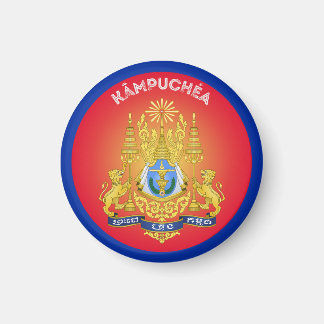 Cambodia Heritage Emblem Magnet