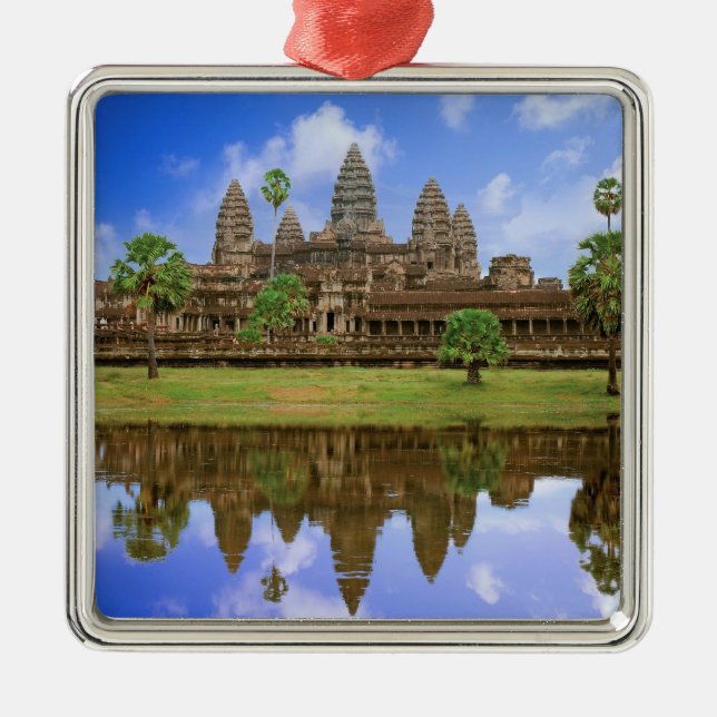 Cambodia, Kampuchea, Angkor Wat temple. Metal Tree Decoration (Front)