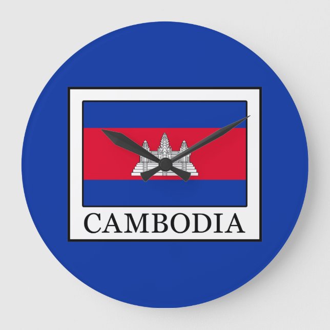 Cambodia Large Clock (Front)