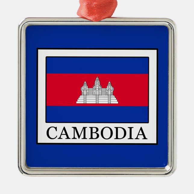 Cambodia Metal Tree Decoration (Front)
