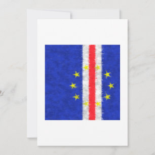 Cambodia Oil Painting Drawing Thank You Card
