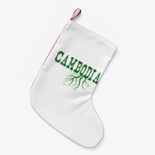 Cambodia Roots Small Christmas Stocking