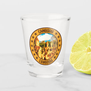 Cambodia shot glass