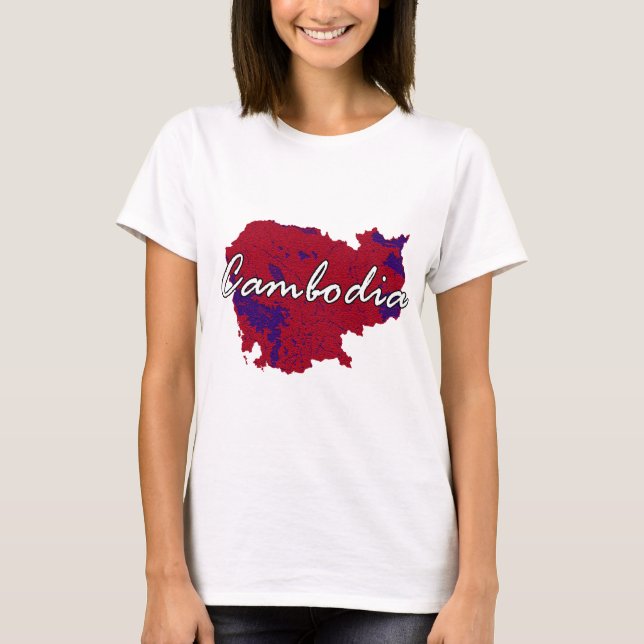 Cambodia Sleeveless Shirt (Front)